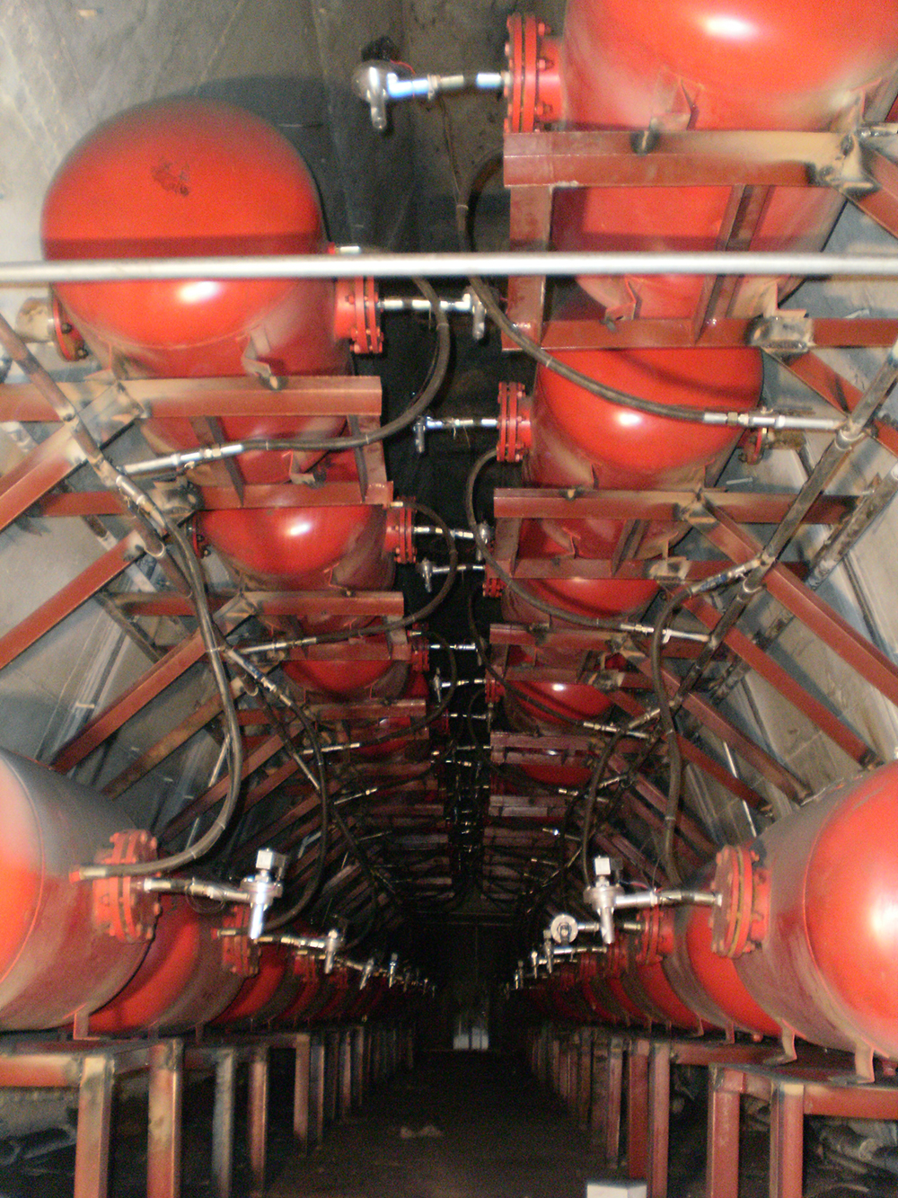 焦化搗固焦煤塔空氣炮安裝